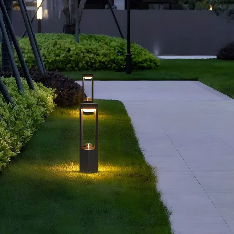 Solar Powered Integrated LED Pathway Light