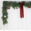 Guirlande de 9 pi en cèdre artificiel pré-éclairé avec lumières DEL et minuterie automatique, guirlande de verdure flexible pour manteau de cheminée, foyer, rampe d'escalier, décoration de Noël intérieure et extérieure