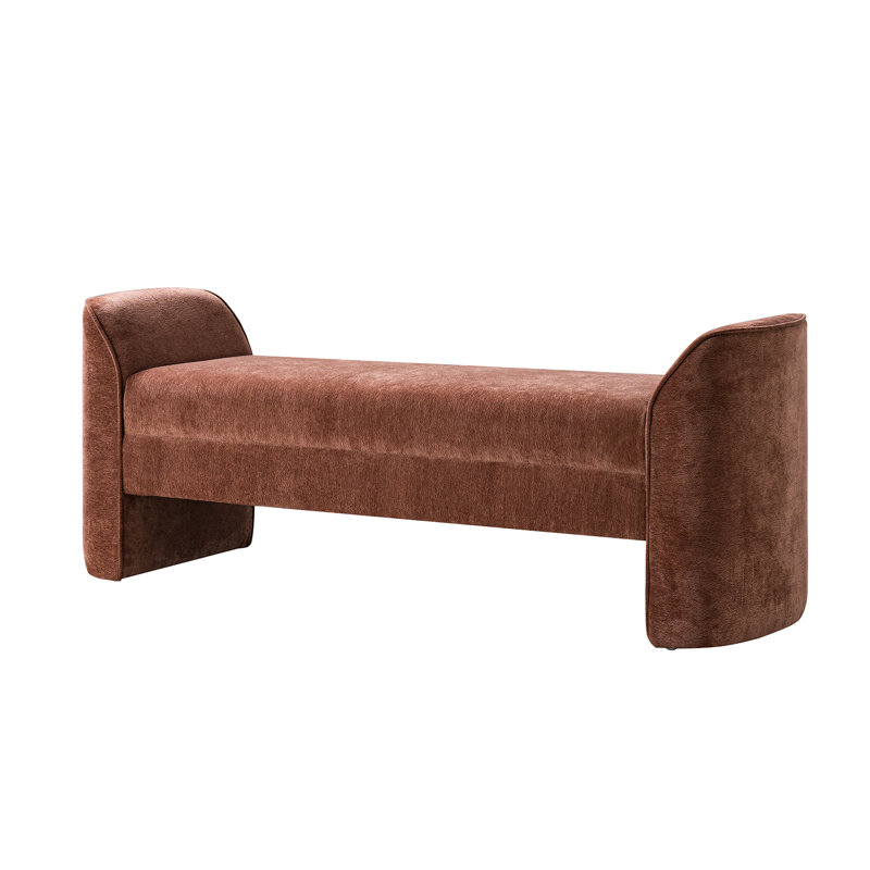 Banc rembourré Arlesia, Rouille