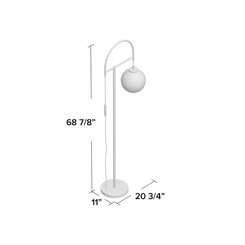 68.9'' Arched Floor Lamp