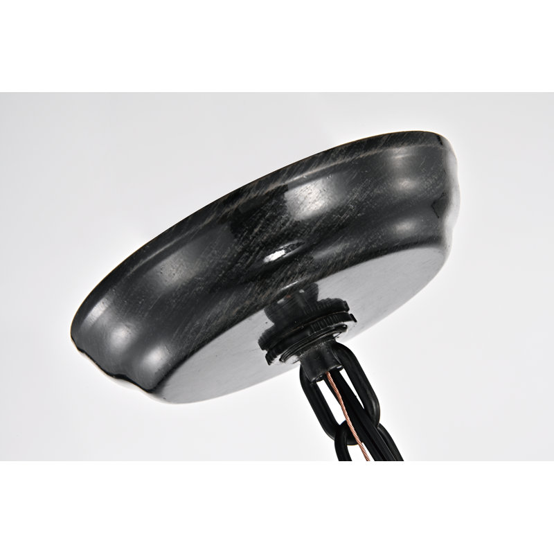 Lyndon 5 - Light Antique Black Unique/Statement Pendant