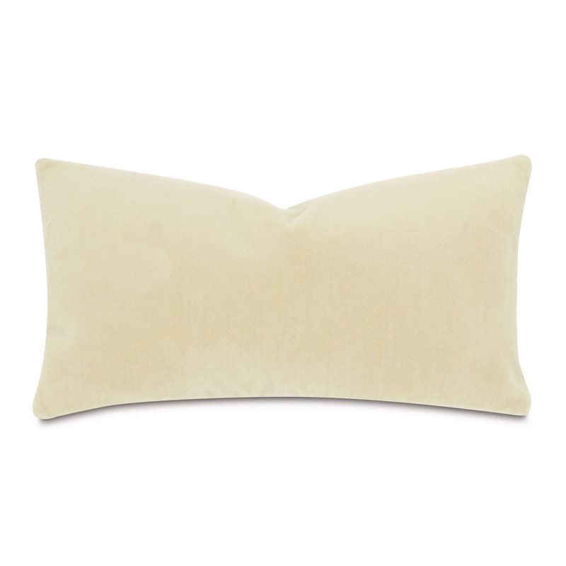 Capra Square Pillow Cover & Insert, Sand, 11" x 21"