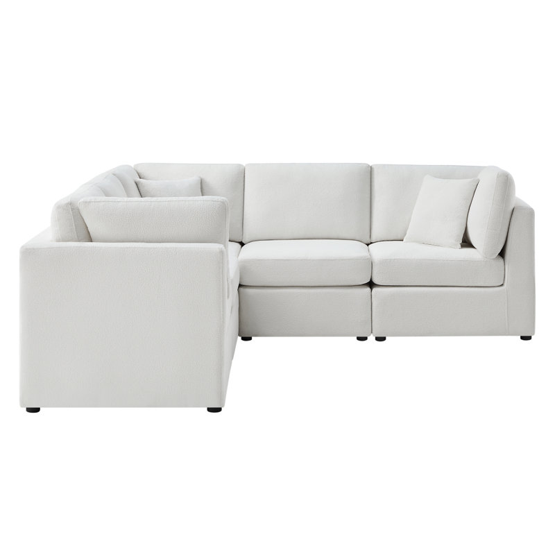 Chauncy 5-PC Sectional - Ivory