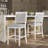 Nahumveer Solid Wood Upholstered Counter Stool