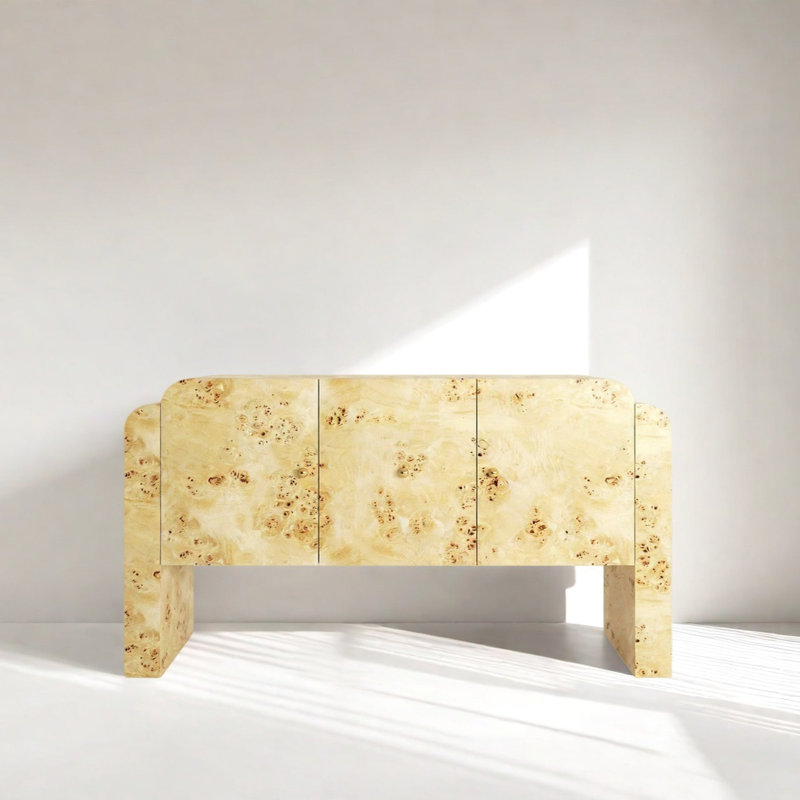 Console rétro Retro Art, H 33,46 po x l 62,99 po x P 15,75 po