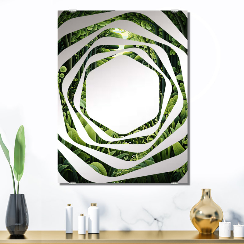 Selal - Miroir mural Herbes MIR134386, 32 po x 24 po