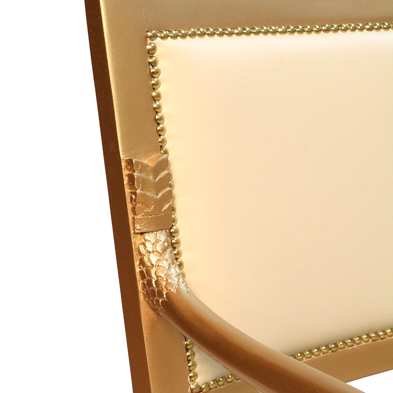  24 po de largeur, Crème/beige, Or
