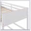 Solid Wood Loft Bed With Ladder-2030949029