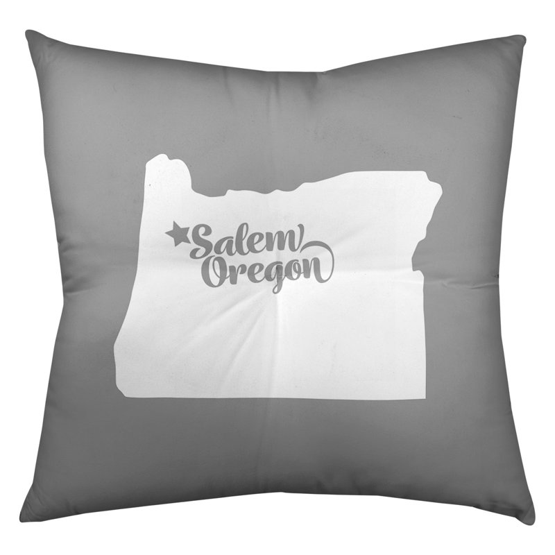 Coussin de plancher touffeté, 30 po x 30 po, Gris, Salem