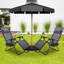 Chaise inclinable pliante zéro gravité-84908556