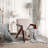 23.8'' Wide Modern Upholstered Soft Arm Accent chair With Solid Wood Legs (Set of 7)-1195291133