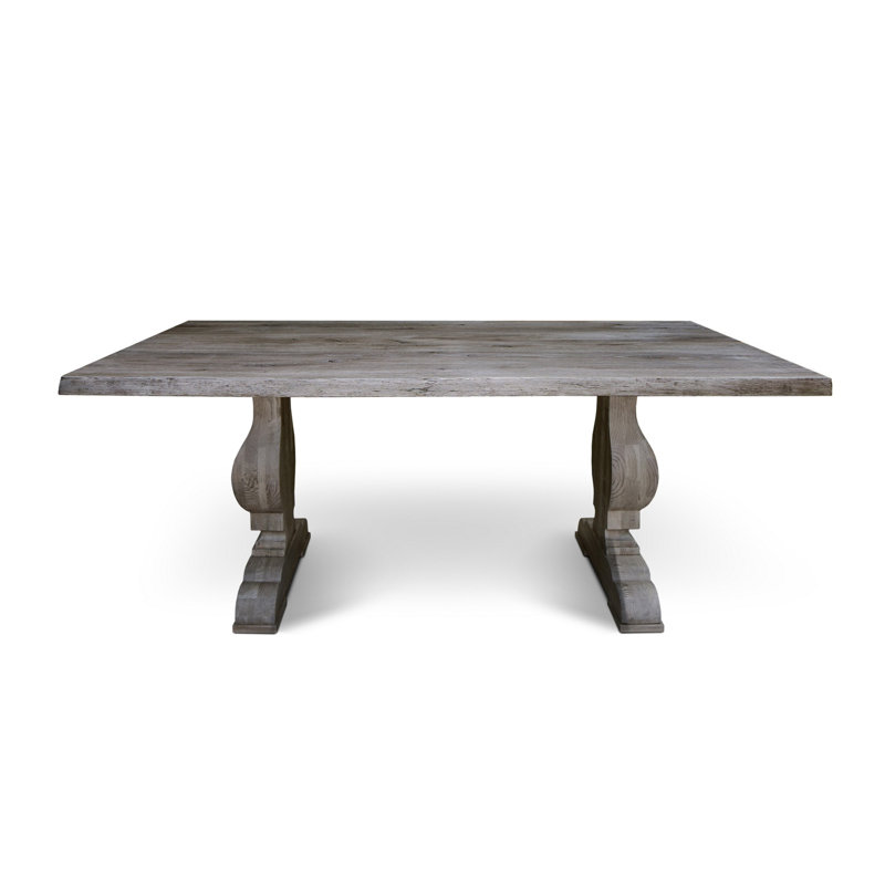 Maynardville Oak Solid Wood Dining Table