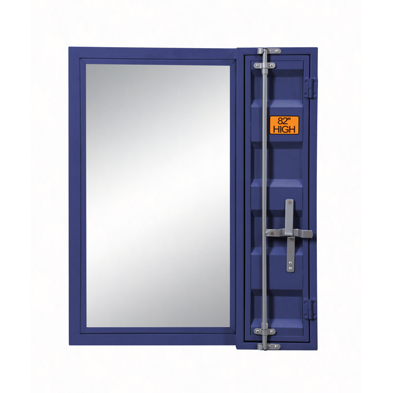 Miroir de salle de bain Cargo, Bleu