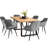 Bhagirath 31.5'' W 6-Person Rectangular Dining Set-1813835161-1837856875