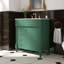 Rangement de salle de bain autoportant avec meuble-lavabo avec porte à fermeture en douceur-169761607