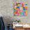 Art mural en toile «Quilted» par Hello Angel, 12 po x 12 po