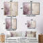 «Blooming Lilac Melody II» - art mural traditionnel mauve-700786899-700786898-700786988