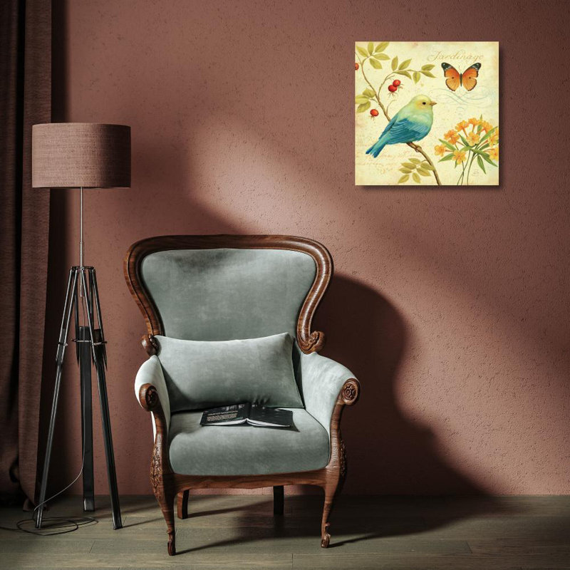 Art sur toile tendue par August Grove Brissonnet, Daphne Gallery: Garden Passion I