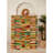Wencil Luxurious 100% Cotton Area Rug, 3.3 x 6.6 ft | 1200 g/m², 0.3 in Pile Height | Antibacterial, Non-Slip PVC Underside, Machine Washable | Vibrant Orange, Yellow, Camel, Red & Brown Colors | Perfect for Living Room & Bedroom-112936767
