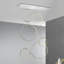 Lustre DEL l 33,46 po Carre