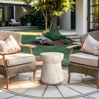Table d'appoint FlG Travertine