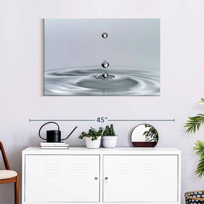 Drops Into The Water