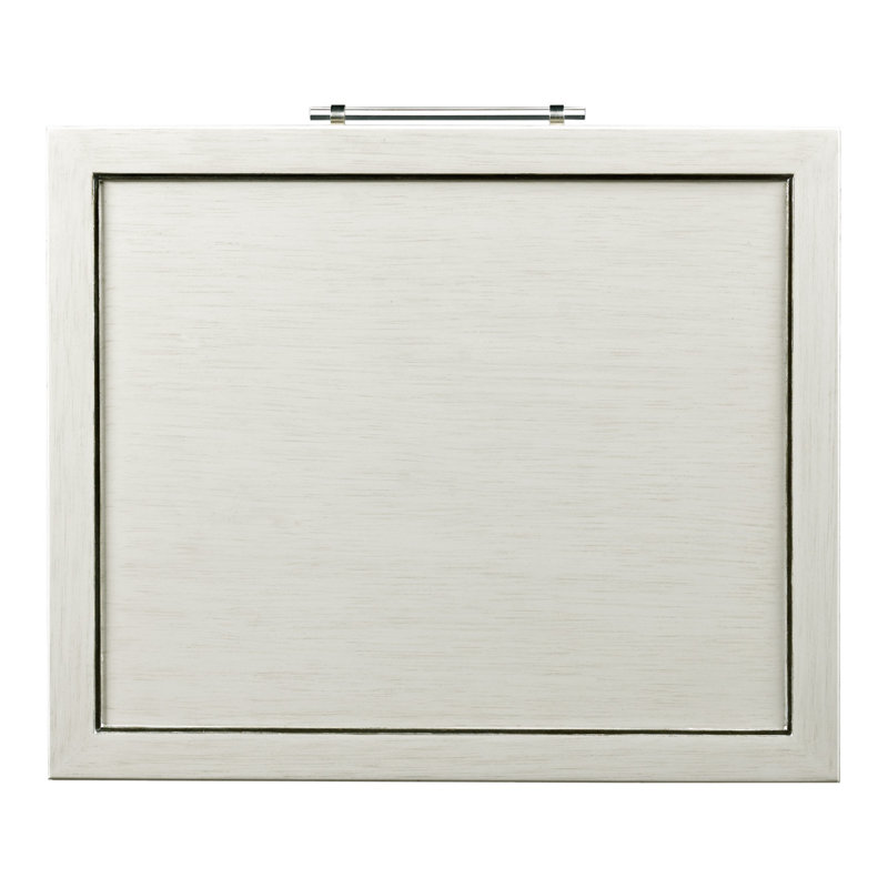 Table de bout avec rangement Brunell, Carrare