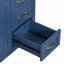 Meuble-lavabo 36 po sans lavabo, base d'armoire seulement, armoire de salle de bain avec tiroirs, structure solide et panneau de fibres à densité moyenne-116026952-116026955