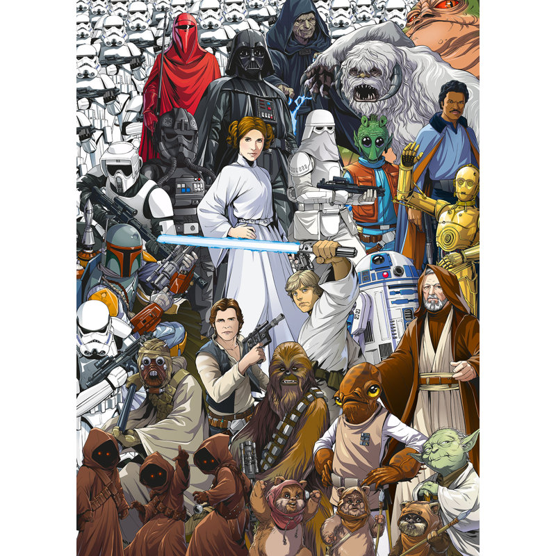 Cayla Star Wars Classic 2.54m x 1.84m Wall Mural