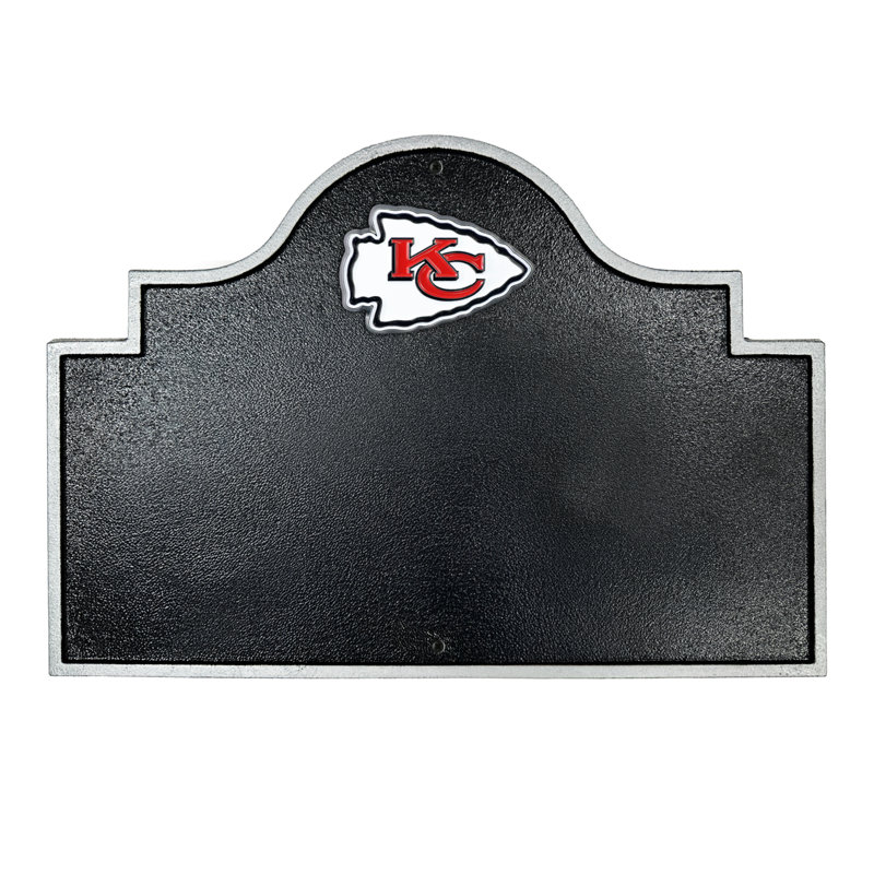 Plaque de Kansas City Chiefs Gateway Arch NFL, Chiefs de Kansas City
