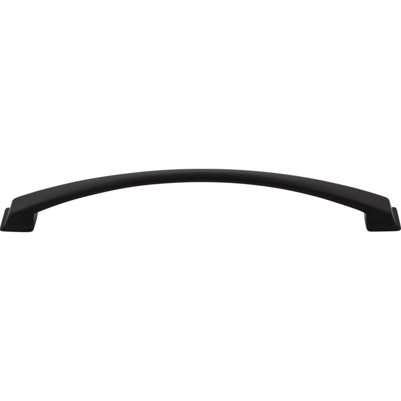 Roman Arch Pull, Matte Black, 3 3/4"