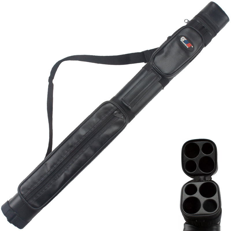 Étui de billard carré GSE 2 x 2 po, Noir