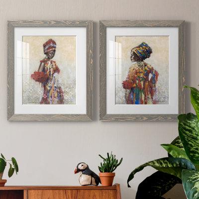 " Celebration Of Beauty I " 2 - Pieces