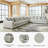 Jacilynn Upholstered L-Shaped Sectional Right Hand Facing