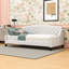 Lit de jour simple rembourré avec boutons capitonnés-951401547