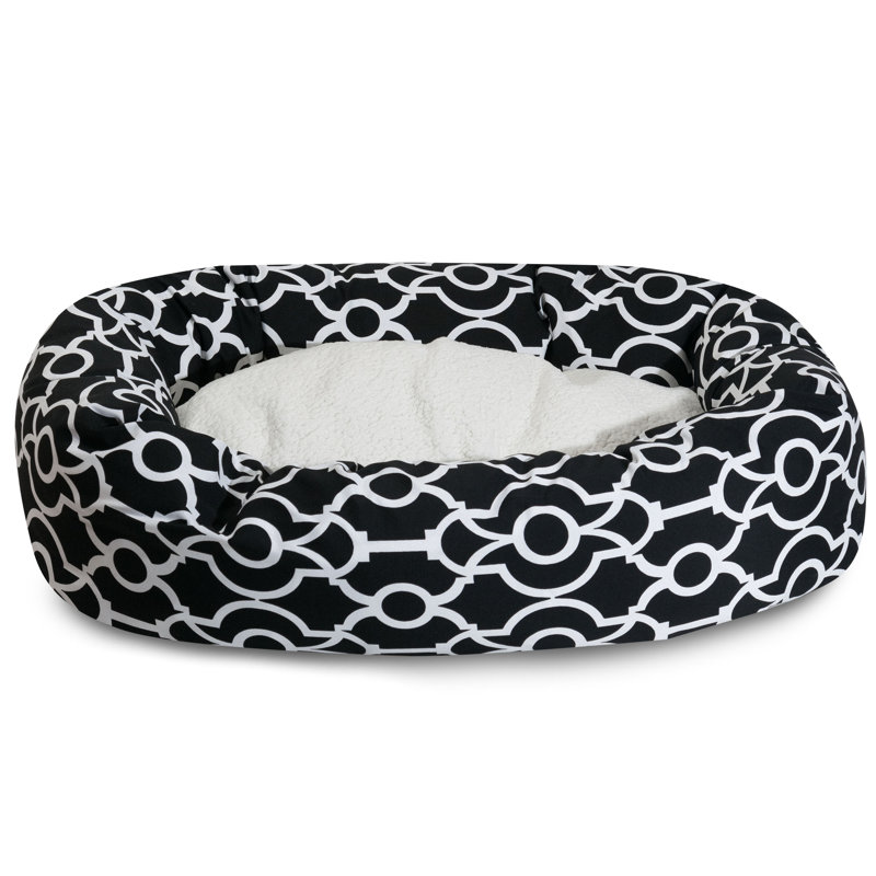 Beigne d’Athènes et Sherpa, Grand ( l 29 po x P 40 po x H 9 po), Noir