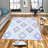 Premium Polyester Area Rug (5.2 x 7.5 ft), 100% Antibacterial, Non-Slip Underside, 0.3 in Pile Height | Machine Washable, 3D Digital Print, Durable Woven Carpet | Ideal for Living Room, Bedroom & Dining Spaces-1891030151