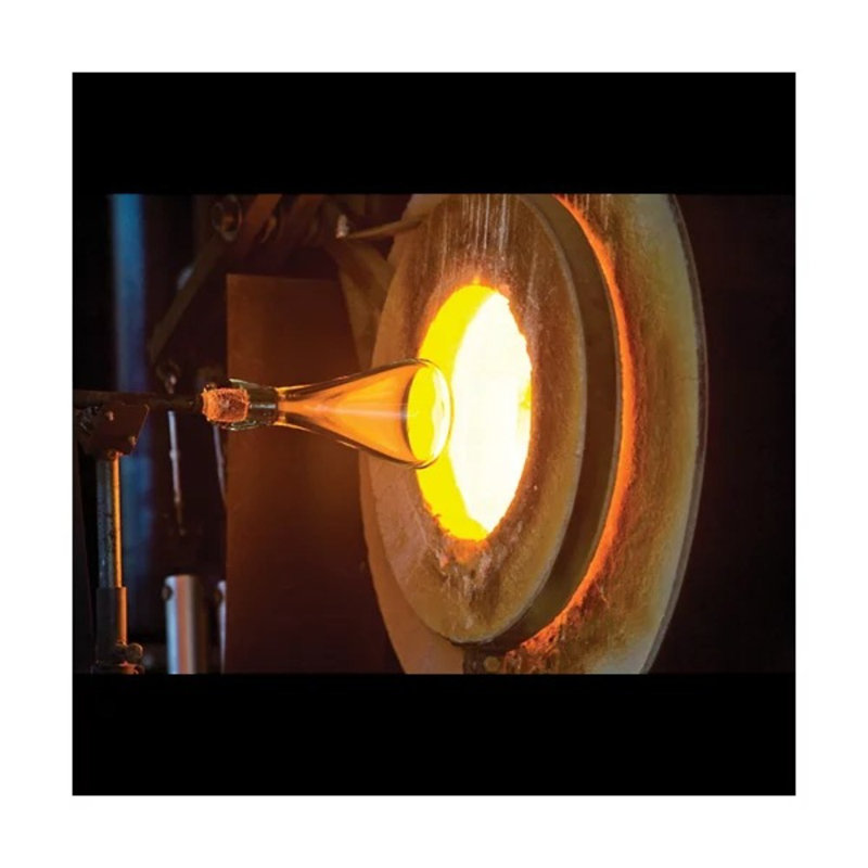 Erlenmeyer 1-Light Armed Sconce, Translucent Bronze