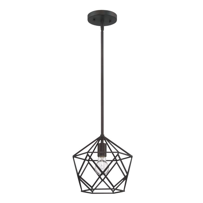 Luminaire suspendu géométrique 1 lumières simple Matsumoto