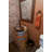 7" Hammered Copper Towel Ring