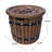25" Round Fire Pit, 40,000 , Backyard Patio Enjoyment Spot Pit 25", Warmth Generator