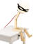 Lampe de table brune 22,05 po Yusha