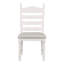 Ensemble de table de salle à manger 5 pièces avec table extensible et chaises rembourrées, parfait pour une utilisation polyvalente et un design élégant-129386201-129386197-129386199