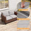Canapé d'extérieur pour causeuse de patio-599565620-599565618