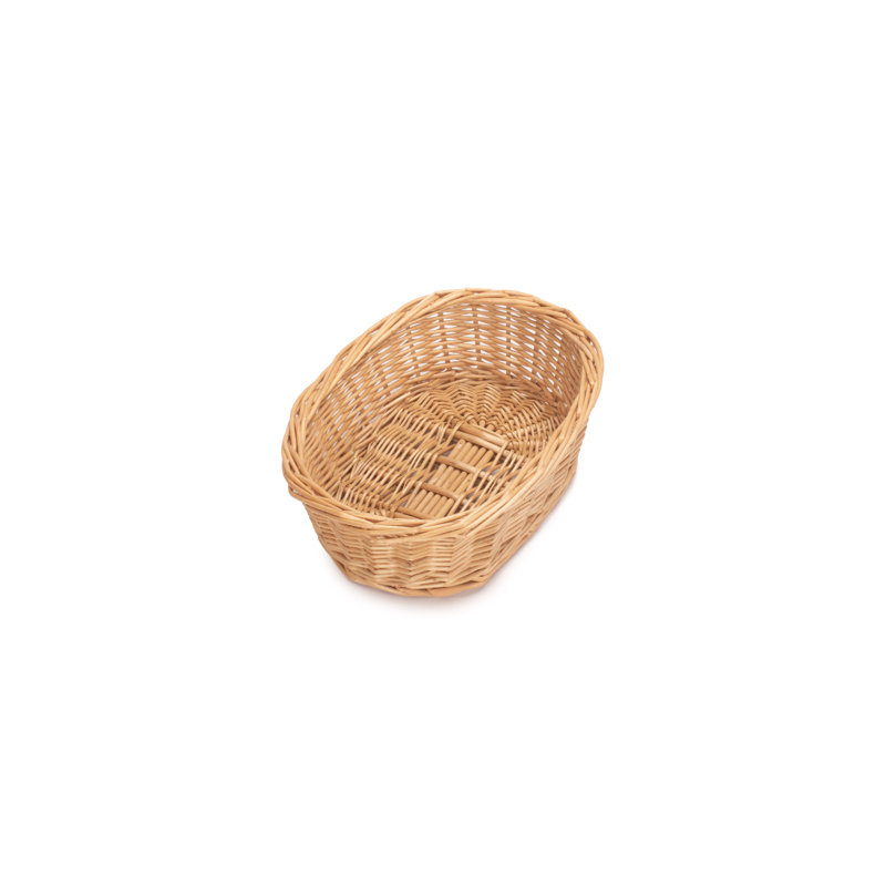 Janis Wicker Tray Basket