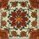 2 "x 2" mosaïque de dosseret fait à la main 36 pièces TalaMex Mori