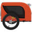 vidaXL Pet Bike Trailer Oxford Fabric and Iron-92198720-92198719