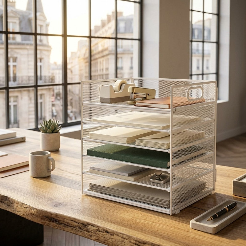 Iron Desk Organiser