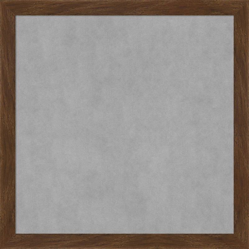 Tableau magnétique à cadre étroit Carlisle Brown, H 13 po x l 13 po