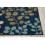 Tapis intérieur / extérieur bleu marine Caral-22041068